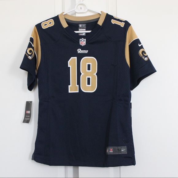 Kids Throwback NFL Rams Cooper Kupp Jersey - Old Number - Picture 1 of 8